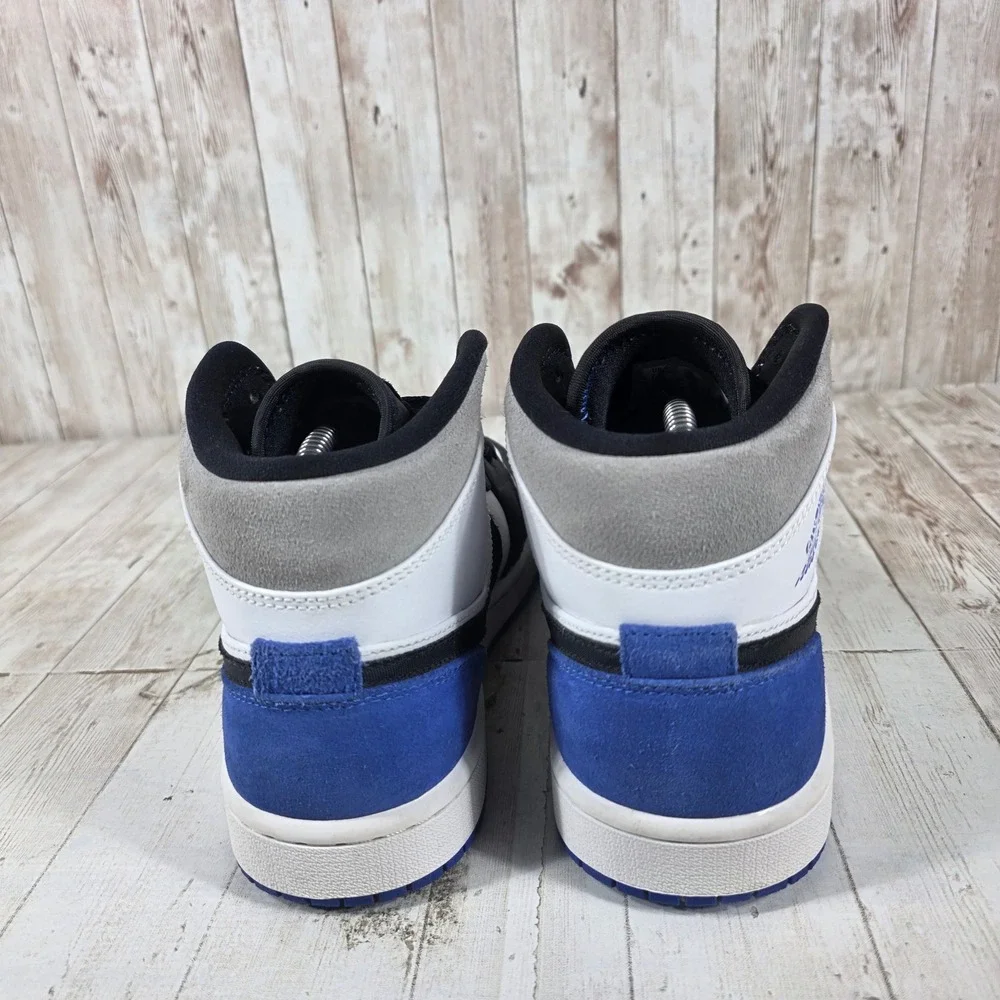 Air Jordan 1 Mid SE Union Royal White Black Blue 852542-102 Mens 7.5